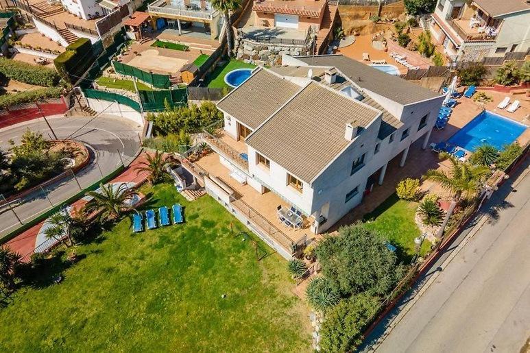 Вилла Preciosa Casa 2000 M2 Piscina Mar Barbacoa Felicidad Санта-Сусанна Экстерьер фото